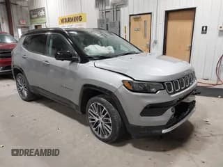 ✅ 2022 Jeep Compass Limited • VIN: 3C4NJDCB4NT189995 • Lot: 43575251. Wystawiony na IAAI z przebiegiem 48 831 mil. Bezpłatny archiwum sprzedaży aukcyjnych z USA i szczegółowy raport historii pojazdu na DreamBid. Zdjęcie 1.
