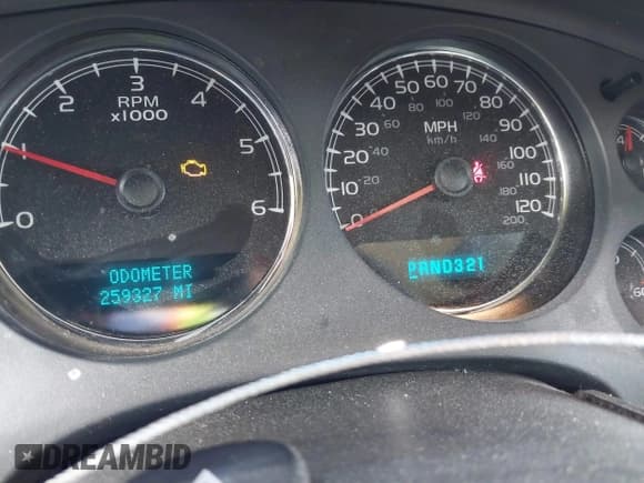 ✅ 2007 Chevrolet Avalanche LS • VIN: 3GNEC12067G308190 • Lot: 41906624. Listed on IAAI with 259,327 mi. Free auction sales archive from the USA and detailed vehicle history report at DreamBid. Image 7.