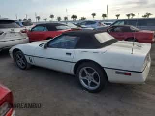 1986 Chevrolet Corvette with VIN 1G1YY6789G5900332, listed as a Copart auction lot 76500584 with Not provided miles and Salvage title. Bid and sale history available at DreamBid. Image 2.