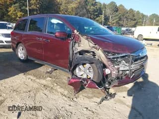 ✅ 2018 Honda Odyssey EX-L • VIN: 5FNRL6H7XJB110091 • Лот: 43535051. Опубликован ранее на IAAI с пробегом 49 224 миль. Бесплатный доступ к архиву аукционных продаж из США и подробный отчёт об истории автомобиля на DreamBid. Изображение 1.