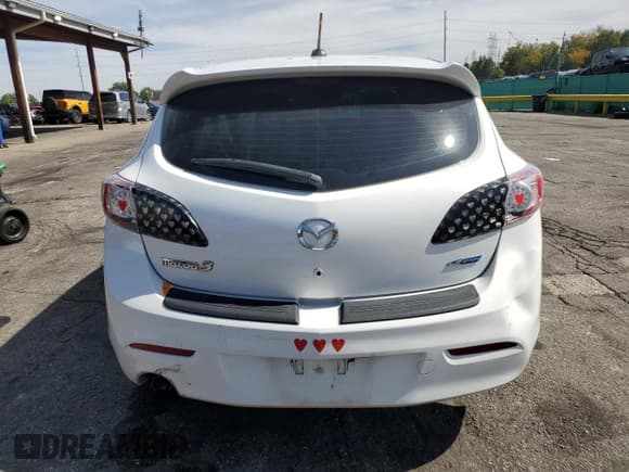 ✅ 2013 Mazda 3 i Grand Touring • VIN: JM1BL1M79D1751465 • Lot: 81861905. Listed on Copart with Not provided. Free auction sales archive from the USA and detailed vehicle history report at DreamBid. Image 6.