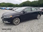 ✅ 2017 Ford Fusion Platinum • VIN: 3FA6P0D98HR243605 • Lot: 62496405. Listed on Copart with 152,175 mi. Free auction sales archive from the USA and detailed vehicle history report at DreamBid. Image 1.