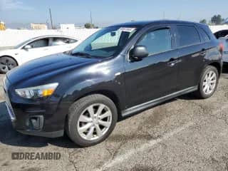 2013 Mitsubishi Outlander ES with VIN 4A4AP3AU6DE025313, listed as a Copart auction lot 90697865 with 123,732 mi miles and Salvage title. Bid and sale history available at DreamBid. Image 1.