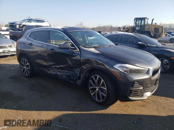 ✅ 2021 BMW X2 sDrive28i • VIN: WBXYH9C0XM5S27204 • Lot: 57138705. Listed on Copart with 27,397 mi. Free auction sales archive from the USA and detailed vehicle history report at DreamBid. Image 4.