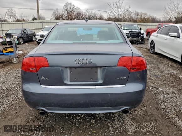 ✅ 2008 Audi A4 2.0T • VIN: WAUAF78E68A134669 • Lot: 93472835. Wystawiony na Copart z przebiegiem 100 695 mil. Bezpłatny archiwum sprzedaży aukcyjnych z USA i szczegółowy raport historii pojazdu na DreamBid. Zdjęcie 6.