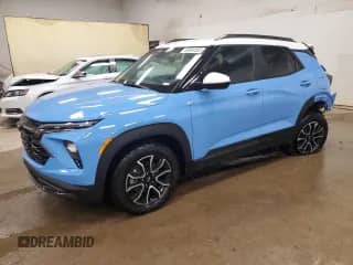 2024 Chevrolet TrailBlazer ACTIV с VIN KL79MVSL5RB142455, выставлен на аукционе Copart как лот 62954595 с пробегом 12 521 миль миль и На запчасти • Non repairable. История ставок и продаж доступна на DreamBid. Изображение 1.