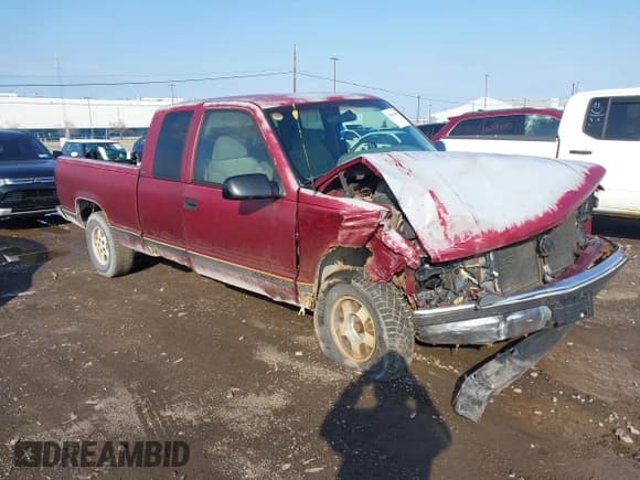 ✅ 1995 GMC Sierra 1500 • VIN: 2GTEC19K1S1571236 • Lot: 42096998. Wystawiony na IAAI z przebiegiem 195 722 mil. Bezpłatny archiwum sprzedaży aukcyjnych z USA i szczegółowy raport historii pojazdu na DreamBid. Zdjęcie 1.