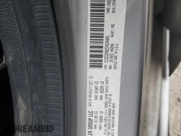 ✅ 2013 Dodge Avenger SE • VIN: 1C3CDZAB2DN534801 • Лот: 82058024. Опубликован ранее на Copart с пробегом 200 209 миль. Бесплатный доступ к архиву аукционных продаж из США и подробный отчёт об истории автомобиля на DreamBid. Изображение 14.