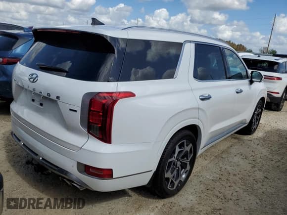 ✅ 2022 Hyundai Palisade Calligraphy • VIN: KM8R7DHE9NU423147 • Лот: 78192954. Опубликован ранее на Copart с пробегом Не указан. Бесплатный доступ к архиву аукционных продаж из США и подробный отчёт об истории автомобиля на DreamBid. Изображение 3.