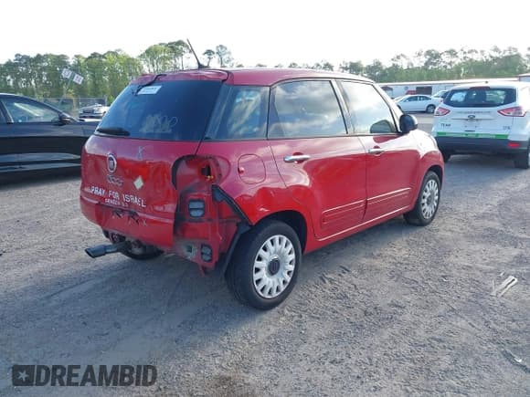 ✅ 2015 FIAT 500L Pop • VIN: ZFBCFAAH0FZ031648 • Lot: 41971968. Wystawiony na IAAI z przebiegiem 91 748 mil. Bezpłatny archiwum sprzedaży aukcyjnych z USA i szczegółowy raport historii pojazdu na DreamBid. Zdjęcie 4.