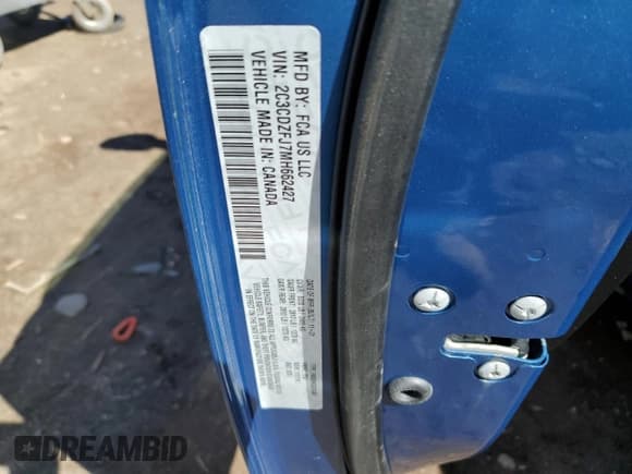 ✅ 2021 Dodge Challenger R/T Scat Pack • VIN: 2C3CDZFJ7MH662427 • Lot: 44582273. Wystawiony na Copart z przebiegiem Nie podano. Bezpłatny archiwum sprzedaży aukcyjnych z USA i szczegółowy raport historii pojazdu na DreamBid. Zdjęcie 12.