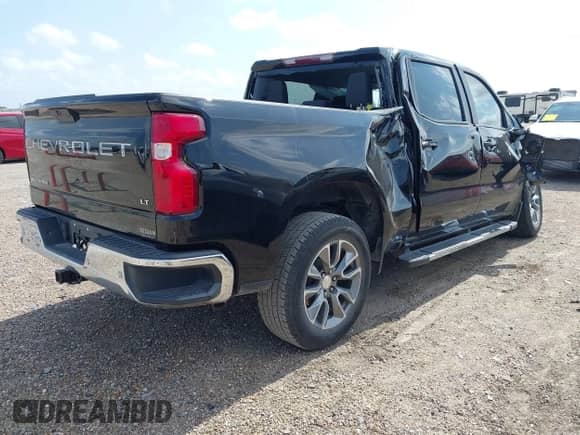 2022 Chevrolet Silverado 1500 LT z VIN 1GCPWCED0NZ201765, wystawiony jako IAAI lot #42423674 z przebiegiem 40 001 mil mil oraz . Historia ofert i sprzedaży dostępna na DreamBid. Obrazek 4.