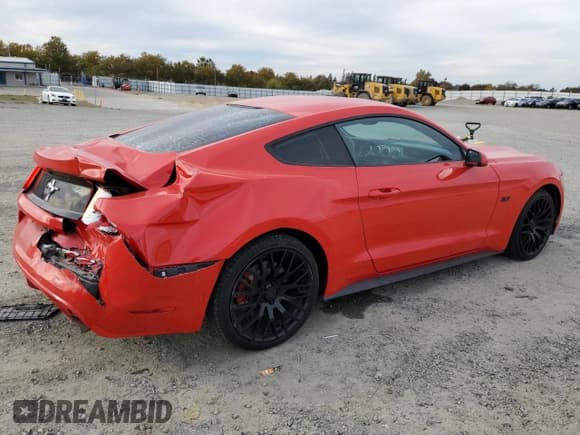 ✅ 2017 Ford Mustang V6 • VIN: 1FA6P8AM8H5317146 • Lot: 92124215. Listed on Copart with 96,367 mi. Free auction sales archive from the USA and detailed vehicle history report at DreamBid. Image 3.