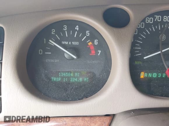 ✅ 2003 Buick LeSabre Limited • VIN: 1G4HR54K33U174784 • Lot: 42029245. Listed on IAAI with 134,584 mi. Free auction sales archive from the USA and detailed vehicle history report at DreamBid. Image 7.