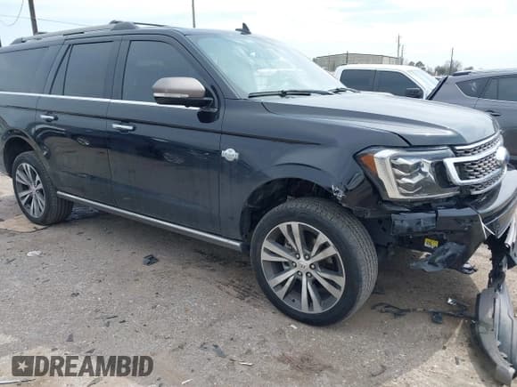 ✅ 2021 Ford Expedition Max King Ranch • VIN: 1FMJK1PT8MEA04189 • Lot: 41683459. Wystawiony na IAAI z przebiegiem 95 240 mil. Bezpłatny archiwum sprzedaży aukcyjnych z USA i szczegółowy raport historii pojazdu na DreamBid. Zdjęcie 1.