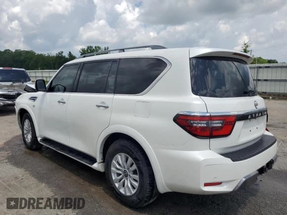 ✅ 2021 Nissan Armada SV • VIN: JN8AY2AD2M9662467 • Lot: 61624725. Listed on Copart with 76,008 mi. Free auction sales archive from the USA and detailed vehicle history report at DreamBid. Image 2.