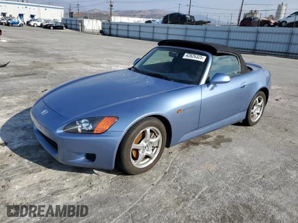 ✅ 2002 Honda S2000 • VIN: JHMAP11482T010010 • Lot: 42826325. Wystawiony na Copart z przebiegiem 33 207 mil. Bezpłatny archiwum sprzedaży aukcyjnych z USA i szczegółowy raport historii pojazdu na DreamBid. Zdjęcie 1.