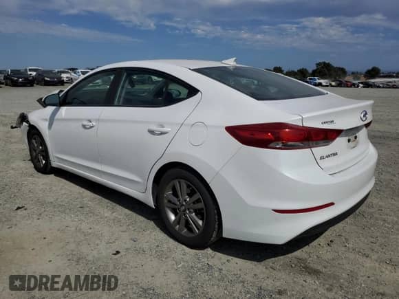2018 Hyundai Elantra SEL with VIN 5NPD84LF9JH358610, listed as a Copart auction lot 81774775 with 104,908 mi miles and Salvage title. Bid and sale history available at DreamBid. Image 2.