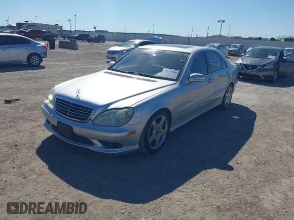 ✅ 2005 Mercedes-Benz S 500 • VIN: WDBNG75J45A453517 • Lot: 43633758. Listed on IAAI with Not provided. Free auction sales archive from the USA and detailed vehicle history report at DreamBid. Image 2.