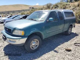 ✅ 1998 Ford F-150 • VIN: 1FTRX18L3WKA29805 • Lot: 60527945. Listed on Copart with 205,743 mi. Free auction sales archive from the USA and detailed vehicle history report at DreamBid. Image 1.