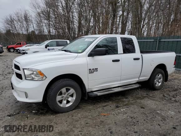 2019 Ram 1500 Express with VIN 1C6RR7FG1KS519292, listed as a Copart auction lot 41518704 with 42,188 mi miles and Salvage title. Bid and sale history available at DreamBid. Image 1.