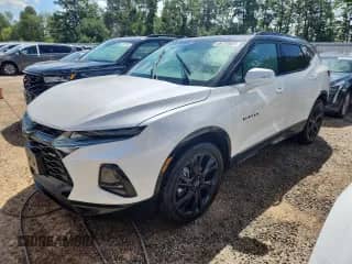 2022 Chevrolet Blazer RS with VIN 3GNKBKRS4NS233969, listed as a Copart auction lot 69789865 with Not provided miles and Salvage title. Bid and sale history available at DreamBid. Image 1.