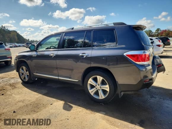 ✅ 2012 Toyota Highlander Limited • VIN: 5TDYK3EH6CS059522 • Lot: 92441115. Listed on Copart with 70,128 mi. Free auction sales archive from the USA and detailed vehicle history report at DreamBid. Image 2.