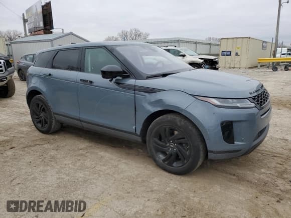 ✅ 2021 Land Rover Range Rover Evoque S • VIN: SALZJ2FX5MH122602 • Lot: 86963694. Listed on Copart with 43,367 mi. Free auction sales archive from the USA and detailed vehicle history report at DreamBid. Image 4.