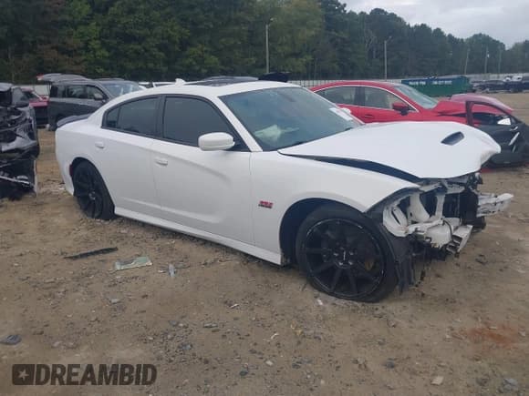 ✅ 2019 Dodge Charger Scat Pack • VIN: 2C3CDXGJ4KH740193 • Lot: 43296781. Wystawiony na IAAI z przebiegiem 48 737 mil. Bezpłatny archiwum sprzedaży aukcyjnych z USA i szczegółowy raport historii pojazdu na DreamBid. Zdjęcie 1.