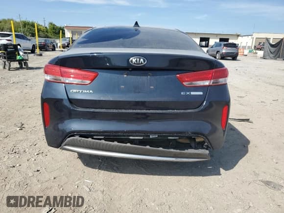 ✅ 2017 Kia Optima EX • VIN: KNAGU4LE4H5015064 • Лот: 80675345. Опубликован ранее на Copart с пробегом 107 904 миль. Бесплатный доступ к архиву аукционных продаж из США и подробный отчёт об истории автомобиля на DreamBid. Изображение 6.