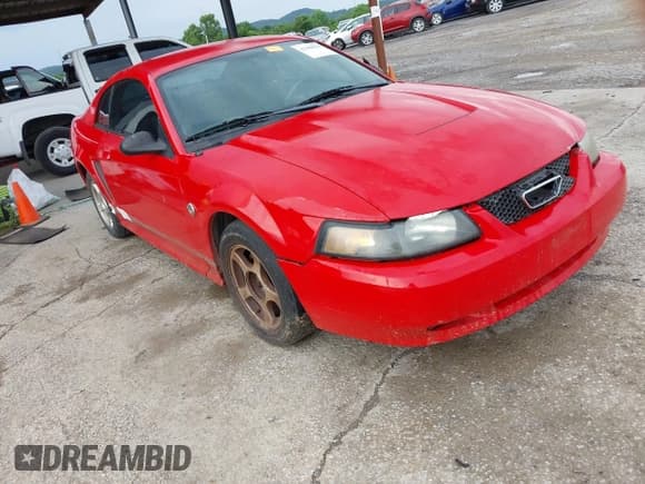 ✅ 2004 Ford Mustang Standard • VIN: 1FAFP40624F172525 • Lot: 42388984. Listed on IAAI with 238,134 mi. Free auction sales archive from the USA and detailed vehicle history report at DreamBid. Image 1.