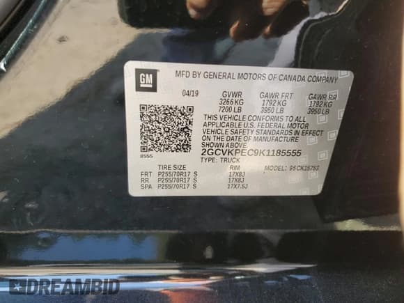 ✅ 2019 Chevrolet Silverado 1500 LT • VIN: 2GCVKPEC9K1185555 • Lot: 75035884. Wystawiony na Copart z przebiegiem 53 240 mil. Bezpłatny archiwum sprzedaży aukcyjnych z USA i szczegółowy raport historii pojazdu na DreamBid. Zdjęcie 13.