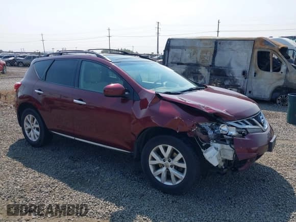✅ 2012 Nissan Murano SL • VIN: JN8AZ1MWXCW201666 • Лот: 43117129. Опубликован ранее на IAAI с пробегом 159 815 миль. Бесплатный доступ к архиву аукционных продаж из США и подробный отчёт об истории автомобиля на DreamBid. Изображение 1.