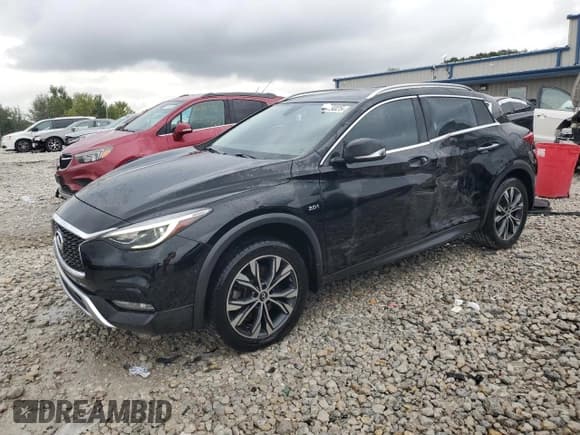 ✅ 2018 Infiniti QX30 Premium • VIN: SJKCH5CR8JA056046 • Lot: 83975025. Listed on Copart with 111,194 mi. Free auction sales archive from the USA and detailed vehicle history report at DreamBid. Image 1.