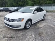 ✅ 2013 Volkswagen Passat SEL • VIN: 1VWCP7A37DC070316 • Lot: 42920334. Listed on IAAI with 211,425 mi. Free auction sales archive from the USA and detailed vehicle history report at DreamBid. Image 2.