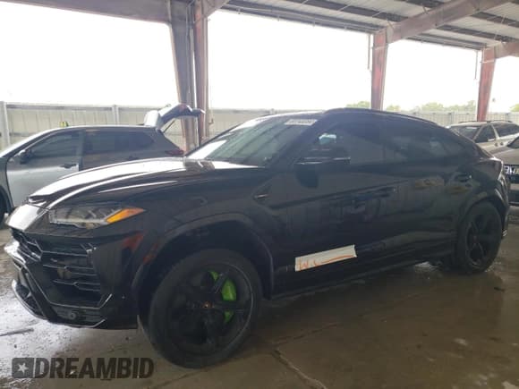 ✅ 2019 Lamborghini Urus • VIN: ZPBUA1ZL6KLA04680 • Lot: 60743284. Listed on Copart with 49,209 mi. Free auction sales archive from the USA and detailed vehicle history report at DreamBid. Image 1.