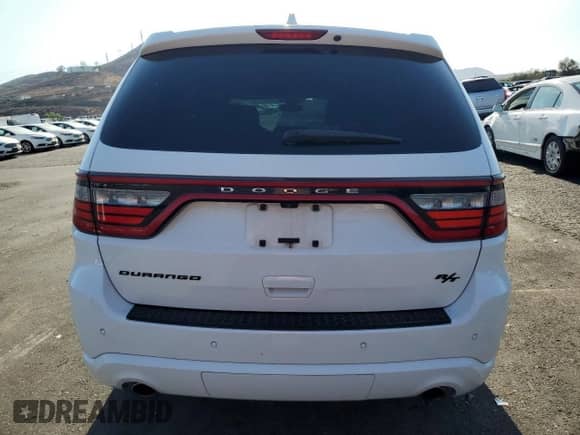 2017 Dodge Durango R/T with VIN 1C4SDHCT2HC936567, listed as a Copart auction lot 81798715 with 97,837 mi miles and Salvage title. Bid and sale history available at DreamBid. Image 6.