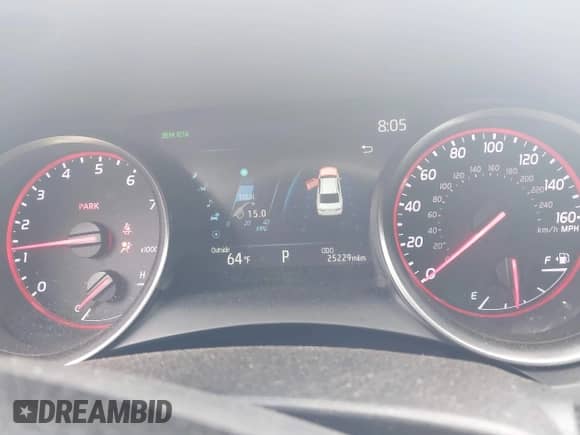 2023 Toyota Camry XSE with VIN 4T1K61BK2PU083912, listed as a IAAI auction lot 42147274 with 25,229 mi miles and . Bid and sale history available at DreamBid. Image 7.