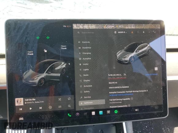 ✅ 2020 Tesla Model 3 Performance • VIN: 5YJ3E1EC1LF646953 • Лот: 80742245. Опубликован ранее на Copart с пробегом 58 079 миль. Бесплатный доступ к архиву аукционных продаж из США и подробный отчёт об истории автомобиля на DreamBid. Изображение 9.