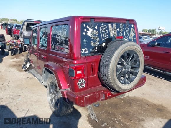 ✅ 2021 Jeep Wrangler Unlimited Sahara Altitude • VIN: 1C4HJXEGXMW594887 • Лот: 43318655. Опубликован ранее на IAAI с пробегом 55 229 миль. Бесплатный доступ к архиву аукционных продаж из США и подробный отчёт об истории автомобиля на DreamBid. Изображение 3.