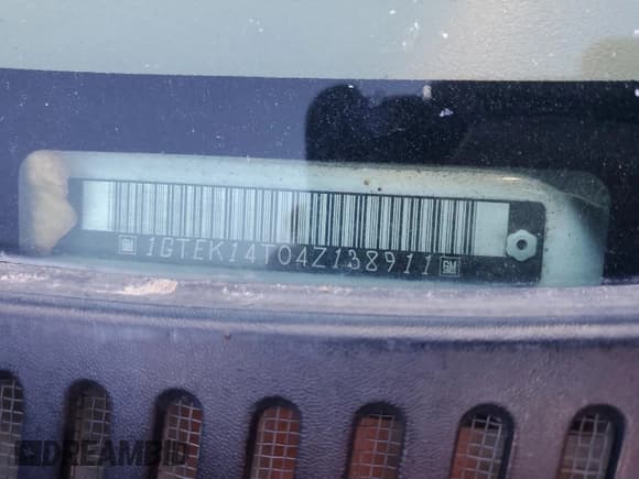 ✅ 2004 GMC Sierra 1500 SLE • VIN: 1GTEK14T04Z138911 • Лот: 53891075. Опубликован ранее на Copart с пробегом 166 864 миль. Бесплатный доступ к архиву аукционных продаж из США и подробный отчёт об истории автомобиля на DreamBid. Изображение 12.