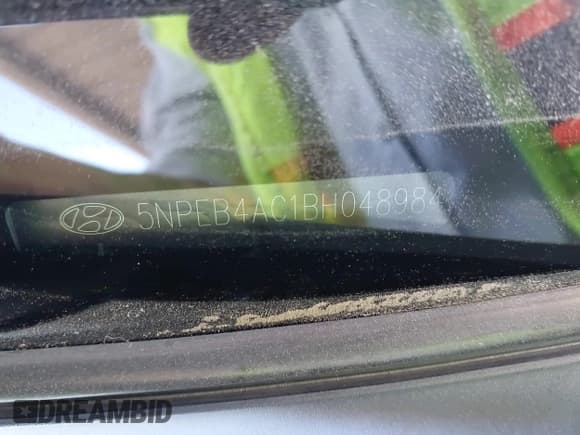 ✅ 2011 Hyundai Sonata GLS • VIN: 5NPEB4AC1BH048984 • Лот: 43336331. Опубликован ранее на IAAI с пробегом Не указан. Бесплатный доступ к архиву аукционных продаж из США и подробный отчёт об истории автомобиля на DreamBid. Изображение 9.