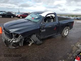 2017 Ram 1500 Tradesman z VIN 3C6JR6AG4HG602245, wystawiony jako Copart lot #63150675 z przebiegiem 69 053 mil mil oraz Szkoda całkowita • Salvage title. Historia ofert i sprzedaży dostępna na DreamBid. Obrazek 1.