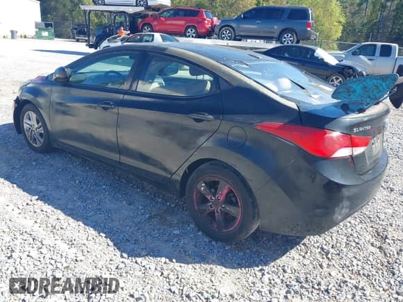 ✅ 2012 Hyundai Elantra GLS • VIN: KMHDH4AE3CU183320 • Lot: 43622636. Listed on IAAI with 192,168 mi. Free auction sales archive from the USA and detailed vehicle history report at DreamBid. Image 3.