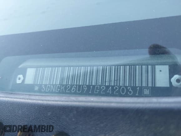 ✅ 2001 Chevrolet Suburban LT • VIN: 3GNGK26U91G242031 • Lot: 43443727. Listed on IAAI with Not provided. Free auction sales archive from the USA and detailed vehicle history report at DreamBid. Image 9.