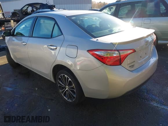 ✅ 2015 Toyota Corolla S Plus • VIN: 2T1BURHE5FC367959 • Lot: 43644568. Listed on IAAI with 115,197 mi. Free auction sales archive from the USA and detailed vehicle history report at DreamBid. Image 3.