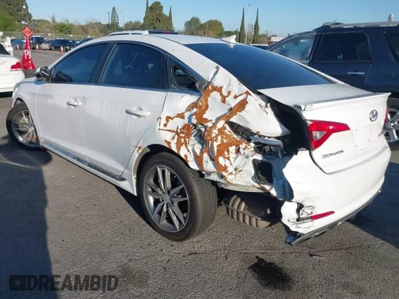 2017 Hyundai Sonata Sport with VIN 5NPE34AB7HH515483, listed as a IAAI auction lot 41719475 with 73,013 mi miles and . Bid and sale history available at DreamBid. Image 3.