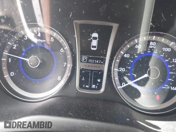 ✅ 2013 Hyundai Azera • VIN: KMHFH4JGXDA329113 • Lot: 42291091. Listed on IAAI with 152,147 mi. Free auction sales archive from the USA and detailed vehicle history report at DreamBid. Image 7.