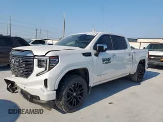 ✅ 2024 GMC Sierra 1500 Denali Ultimate • VIN: 1GTUUHEL0RZ237779 • Лот: 66407595. Опубликован ранее на Copart с пробегом 54 525 миль. Бесплатный доступ к архиву аукционных продаж из США и подробный отчёт об истории автомобиля на DreamBid. Изображение 1.