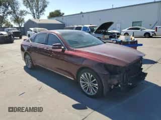2015 Hyundai Genesis 3.8L z VIN KMHGN4JE2FU026744, wystawiony jako Copart lot #76066104 z przebiegiem 163 460 mil mil oraz Szkoda całkowita • Salvage title. Historia ofert i sprzedaży dostępna na DreamBid. Obrazek 4.